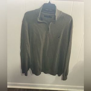 Mens Nautica Quarter Zip